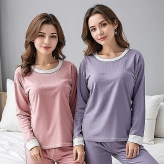 Women's Waffle Knit Lounge Set Exporter In Bangladesh